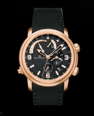 Replica Blancpain Leman REVEIL GMT Watch 2841-36B30-64B